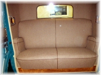 1931 Packard backseat